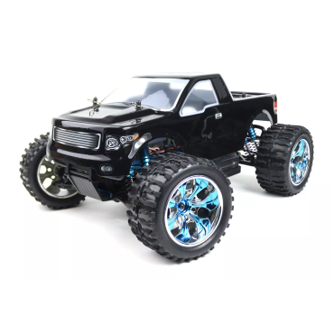 AUTOMODELO MONSTER TRUCK BRONTOSSAURO OFF-ROAD 1/10 RÁDIO 2.4GHZ MOTOR BRUSHLESS COMPLETO HSP 94111PRO